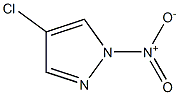 1H-Pyrazole,4-chloro-1-nitro-(9CI) Structure