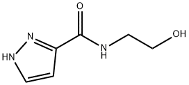 1H-Pyrazole-3-carboxamide,N-(2-hydroxyethyl)-(9CI) Structure