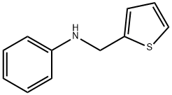 N-(thiophen-2-ylmethyl)aniline Structure