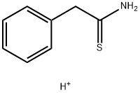 Benzeneethanethioamide,  conjugate  monoacid  (9CI) Structure