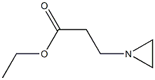 1-Aziridinepropionic acid ethyl ester 구조식 이미지