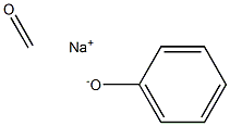 Phenol, polymer with formaldehyde, sodium salt Structure