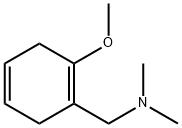 1,4-사이클로헥사디엔-1-메탄아민,2-메톡시-N,N-디메틸-(9CI) 구조식 이미지