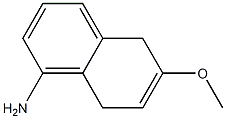 1-Naphthalenamine,5,8-dihydro-6-methoxy-(9CI) Structure