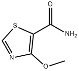 5-Thiazolecarboxamide,4-methoxy-(9CI) Structure