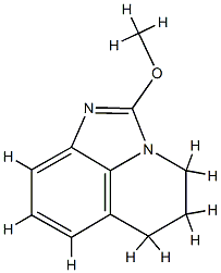 4H-Imidazo[4,5,1-ij]quinoline,5,6-dihydro-2-methoxy-(6CI,7CI,9CI) 구조식 이미지