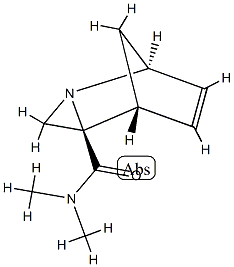 2-Azatricyclo[3.2.1.02,4]oct-6-ene-4-carboxamide,N,N-dimethyl-,(1R,4S,5S)-rel-(9CI) Structure