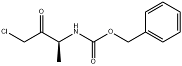 benzyloxycarbonylalanine chloromethyl ketone 구조식 이미지
