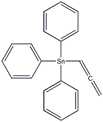 Triphenylstannane compound with allene (1:1) Structure