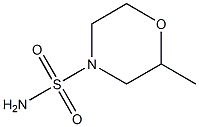 4-모르폴린술폰아미드,2-메틸-(7CI,8CI) 구조식 이미지