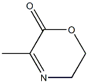 2H-1,4-Oxazin-2-one,5,6-dihydro-3-methyl-(9CI) Structure