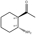 Ethanone, 1-[(1R,2R)-2-aminocyclohexyl]-, rel- (9CI) Structure