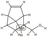 Cyclopropa[cd]pentalene-1-methanol, 1,2,2a,2b,4a,4b-hexahydro-4b-hydroxy- (9CI) Structure