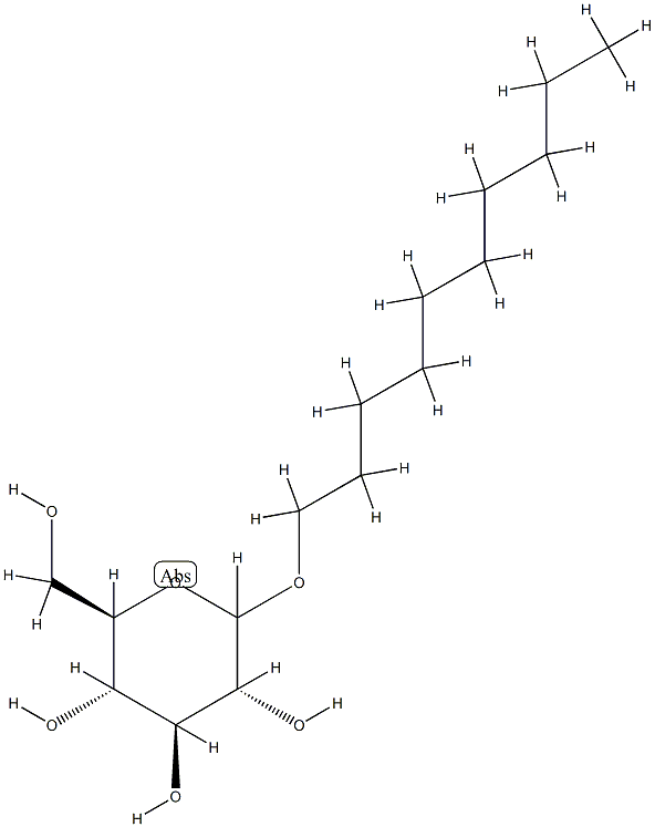 DECYLD-GLUCOSIDE Structure