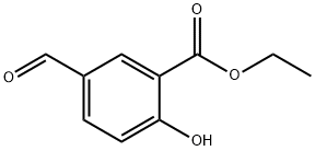 2-Hydroxy-5-formylbenzoic acid ethyl ester Structure