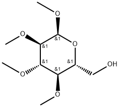 메틸2-O,3-O,4-O-트리메틸-α-D-글루코피라노사이드 구조식 이미지