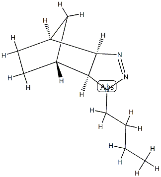 4,7-Methano-1H-benzotriazole,1-butyl-3a,4,5,6,7,7a-hexahydro-,(3aR,4S,7R,7aS)-rel-(9CI) 구조식 이미지