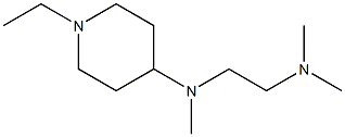 1,2-에탄디아민,N-(1-에틸-4-피페리디닐)-N,N,N-트리메틸-(9CI) 구조식 이미지