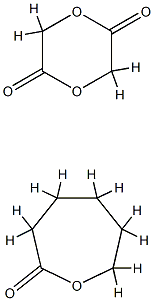 Poliglecaprone Structure