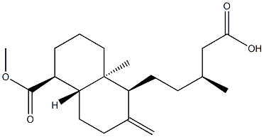 MERCUSICACID Structure