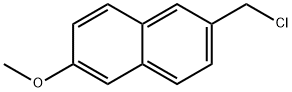 2-(chloromethyl)-6-methoxynaphthalene Structure