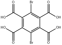 3,6-DIBROMO-1,2,4,5-BENZENETETRACARBOXYLIC ACID Structure