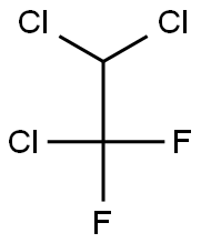 Hydrochlorofluorocarbon-122 (HCFC-122) Structure