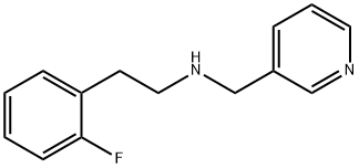 [2-(2-fluorophenyl)ethyl](pyridin-3-ylmethyl)amine 구조식 이미지