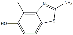 5-Benzothiazolol,2-amino-4-methyl-(9CI) Structure