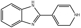 1H-Benzimidazole,2-(1,2-dihydro-4-pyridinyl)-(9CI) Structure