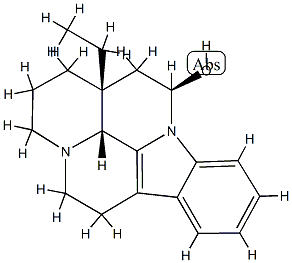 Isoeburnamine Structure