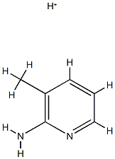 2-피리딘아민,3-메틸-,공액일산(9CI) 구조식 이미지