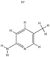 2-Pyridinamine,5-methyl-,conjugatemonoacid(9CI) Structure