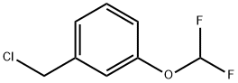 1-(chloromethyl)-3-(difluoromethoxy)benzene 구조식 이미지