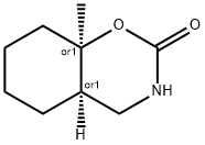 2H-1,3-Benzoxazin-2-one,octahydro-8a-methyl-,(4aR,8aR)-rel-(9CI) Structure