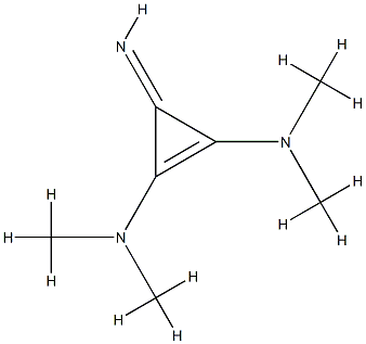 1-시클로프로펜-1,2-디아민,3-이미노-N,N,N,N-테트라메틸-(9CI) 구조식 이미지