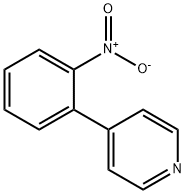 4-(2-Nitrophenyl)pyridine 구조식 이미지