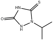 1,2,4-Triazolidin-3-one,1-(1-methylethyl)-5-thioxo-(9CI) 구조식 이미지