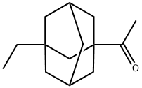 Ethanone, 1-(3-ethyltricyclo[3.3.1.13,7]dec-1-yl)- (9CI) Structure
