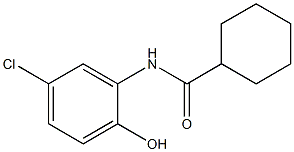 N-(5-chloro-2-hydroxyphenyl)cyclohexanecarboxamide Structure