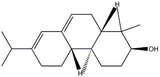 (2S,4bβ,10aβ)-1,2,3,4,4a,4b,5,6,10,10a-Decahydro-1,1,4aα-trimethyl-7-isopropylphenanthren-2β-ol Structure