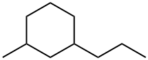 Cyclohexane,1-Methyl-3-prop 구조식 이미지