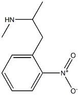 N,α-디메틸-o-니트로벤젠에탄아민 구조식 이미지