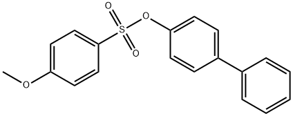 [1,1'-biphenyl]-4-yl 4-methoxybenzenesulfonate Structure