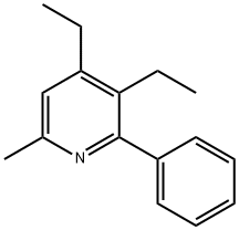 피리딘,3,4-디에틸-6-메틸-2-페닐-(9CI) 구조식 이미지