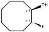 사이클로옥탄올,2-플루오로-,(1R,2R)-rel-(9CI) 구조식 이미지