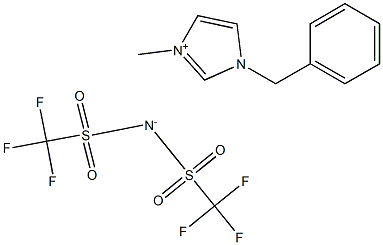 1-Benzyl-3-MethyliMidazoliuM bis((trifluoroMethyl)sulfonyl)iMide Structure