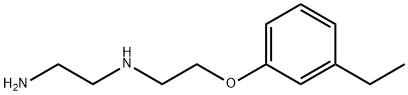 1,2-Ethanediamine,N-[2-(3-ethylphenoxy)ethyl]-(9CI) Structure