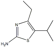 2-Thiazolamine,4-ethyl-5-(1-methylethyl)-(9CI) Structure