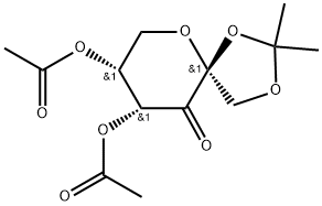 439828-63-4 β-D-erythro-2,3-Hexodiulo-2,6-pyranose, 1,2-O-(1-Methylethylidene)-, 4,5-diacetate
